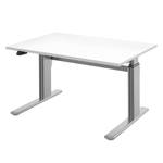 Schreibtisch UpDown 2 III (höhenverstellbar) - Weiß - 160 x 80 cm