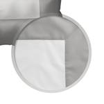 Parure de lit réversible Ramea Coton - Granit - 200 x 200 cm + 2 oreillers 80 x 80 cm