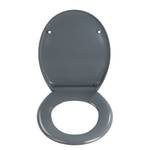 Tavoletta per WC premium Ottana meccanismo di chiusura e apertura automatico - grigio scuro - Grigio scuro