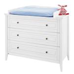 Verschoningscommode Smilla Kids massief grenenhout - wit