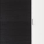 Armoire à vêtements Lotto I Blanc alpin / Imitation chêne noir - Largeur : 225 cm - Sans cadre passepartout