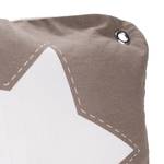 Coussin Big Star Neo Coton - Marron / Blanc