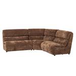 Ecksofa Seventy-one Samt Braun