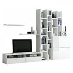 Ensemble de meubles TV Emporior i Blanc brillant