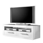 Meuble TV Rejsby (4 éléments) Avec éclairage - Blanc