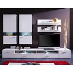 Ensemble mural TV WhiteStar II Blanc brillant