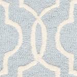 Wollteppich Oakley Wolle - Pastellblau - 160 x 230 cm