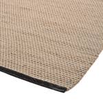 Tapis en laine Glostrup Tissu mélangé - Beige - 140 x 200 cm