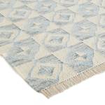Wollen tapijt Lolland textielmix - blauw - 160x230cm