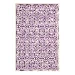 Tapis en laine Marina Laine - Mauve - 160 x 230 cm