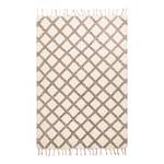 Tapis en laine Marmoucha Laine - Marron / Blanc - 170 x 240 cm