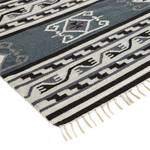 Tapis en laine Nyker Tissu mélangé - Noir