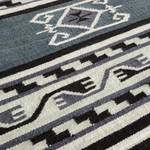 Tapis en laine Nyker Tissu mélangé - Noir