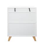 Commode Brekille I Blanc / Chêne