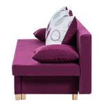 Schlafsofa Homely Microfaser Brombeere