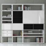 Etagère XL Emporior l.C Blanc / Noir - Sans éclairage