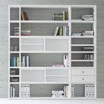 Etagère XL Emporior II Blanc - Blanc crème - Sans éclairage