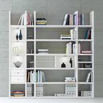 Etagère XL Emporior IIl.A Blanc - Blanc brillant / Blanc - Avec éclairage