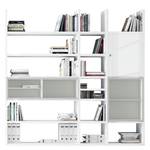 Etagère XL Emporior IV Blanc - Blanc brillant / Blanc - Sans éclairage