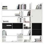 Etagère XL Emporior lV Blanc / Noir - Blanc / Noir - Sans éclairage