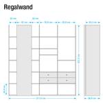 XL-kast Emporior VII Wit - Zonder verlichting