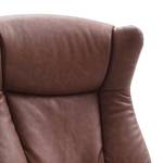 Poltrona direzionale Director Similpelle - Color cognac vintage