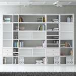 Etagère XXL Emporior II Blanc - Blanc crème - Sans éclairage