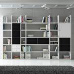 Etagère XXL Emporior V.A Blanc / Noir - Blanc / Noir - Sans éclairage