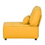 Fauteuil XXL Modul Dale Tissu - Jaune moutarde