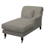 Fauteuil XXL Tranum Tissu - Gris sable mat