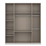 Drehtürenschrank KiYDOO IV Eiche Riviera Dekor - 181 x 210 cm - 4 Türen - Classic