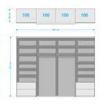 Zubehörset Samaya 400cm (4-deurs) - Comfort - Breedte: 400 cm - Comfort