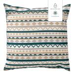 Housse de coussin Mauro Vert - Textile - 45 x 45 x 45 cm