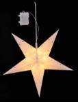 LED Weihnachtsstern 12 Stern wei脽 44cm