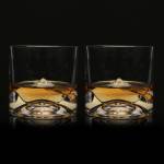 Whiskyglas The Peaks 2er Set Glas - 2 x 9 x 9 cm