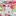 PINK BLOOM TISCHDECKE 145x150 - Tiefe: 150 cm