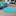 Hochflor Langflor Teppich Aloha Rund Hochflor Langflor Teppich Aloha Rund - Hellblau - 80 x 80 cm