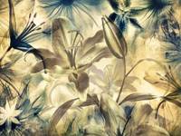 papier peint panoramique fleurs