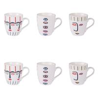 Coffret de 6 tasses Awa