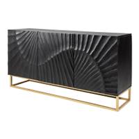 Sideboard SCORPION 140cm schwarz gold