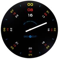 Horloge murale design THE THOUGHTFUL.