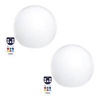 2 LED-Leuchtkugel mehrfarbig BOBBY C30