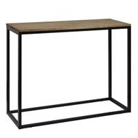 Table console Icub 35x100x82h cm Noir