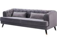3-Sitzer Sofa aus Samt "Gloria" - 216 x