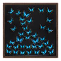 Wanddekoration 3D mit Schmetterlingen