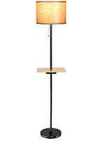 Stehlampe mit Tablett