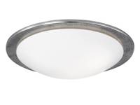 LED Deckenleuchte dimmbar rund Glas groß