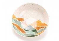 Assiette creuse Sommets  x6