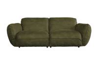 KAWOLA Sofa DAVITO 3-Sitzer Lederimitat