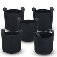 5x Pflanzsack 38 Liter Übertopf Kübel